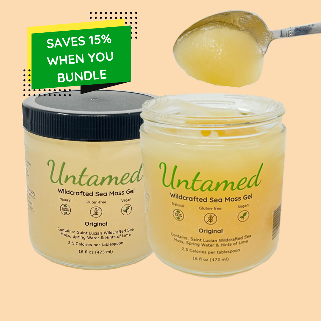 Couple Bundle Wildcrafted Sea Moss Gel - 2 pack – Untamed